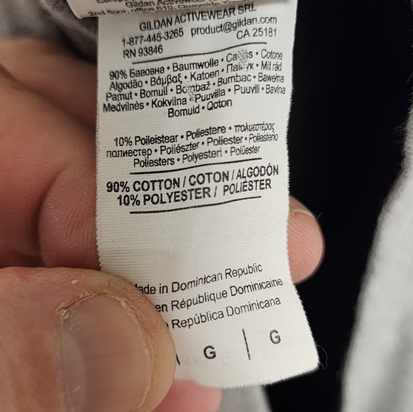 Gildan Heavy Cotton Men's Large 2019 Kix On Beale Memphis Concert Gray T-shirt - Picture 6 of 8